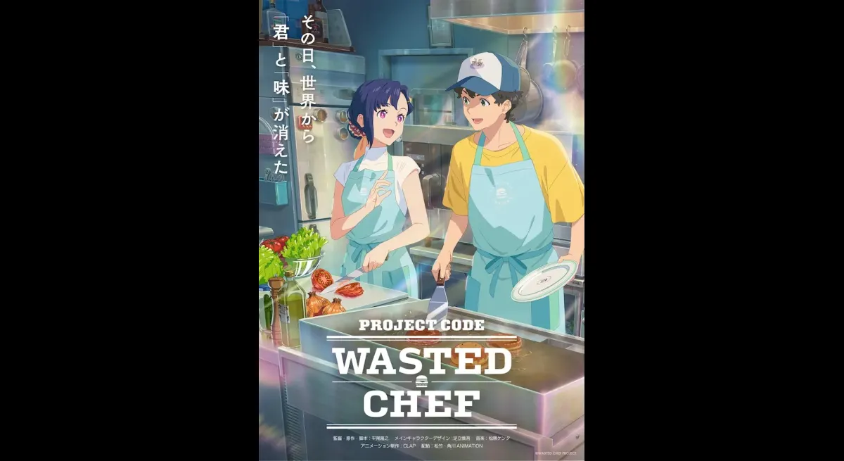 Director Hirao's New Anime Project WASTED CHEF Revealed